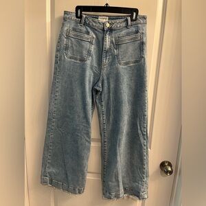 Ceros High rise Wide Leg jeans, size 31